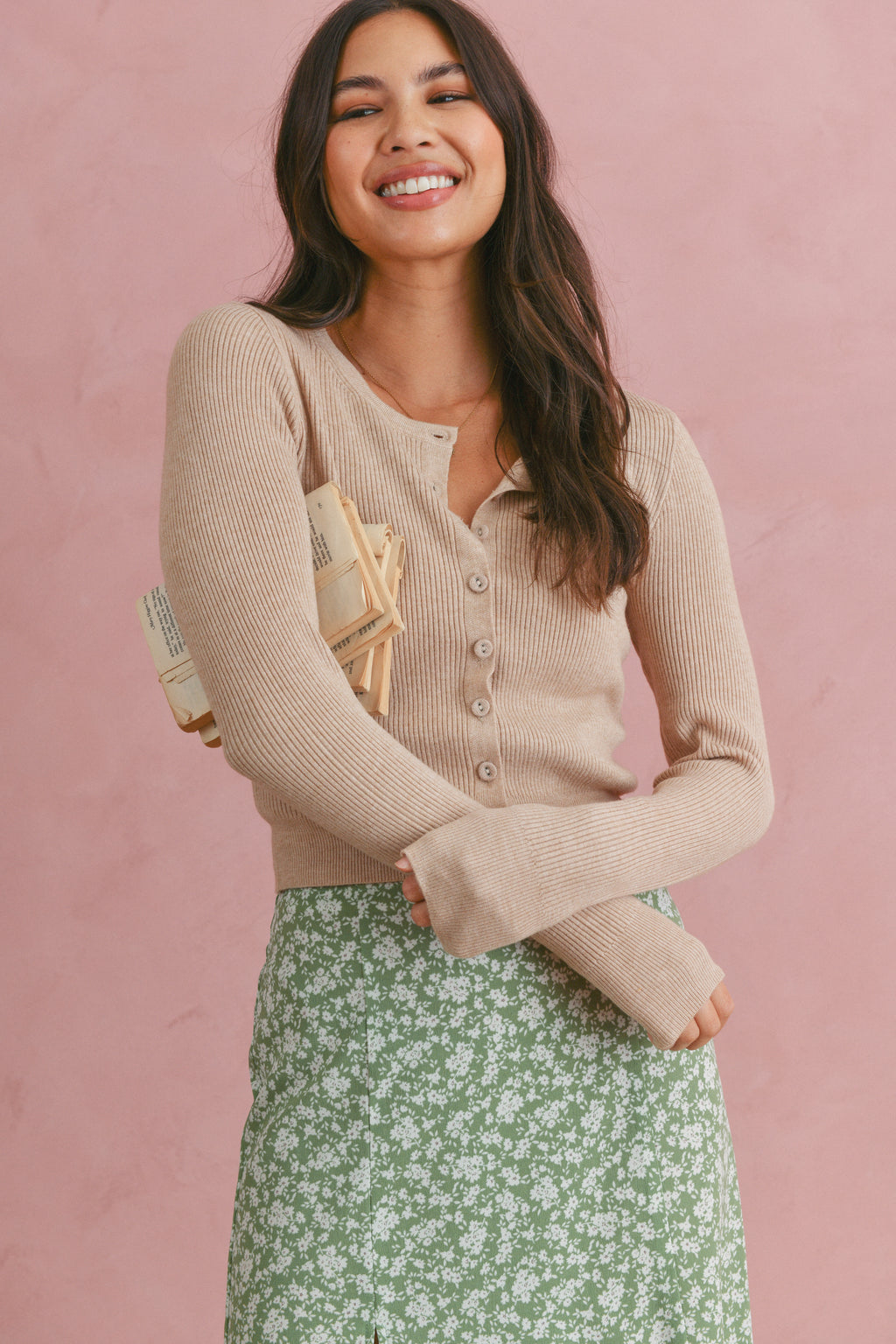 Lost In This Book Cardigan