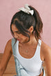 Kisses On The Forehead Scrunchie