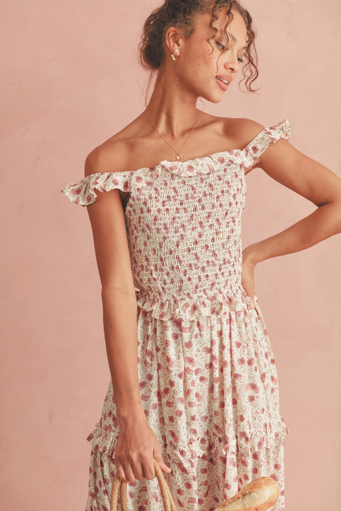 Sending Postcards From Italy Dress