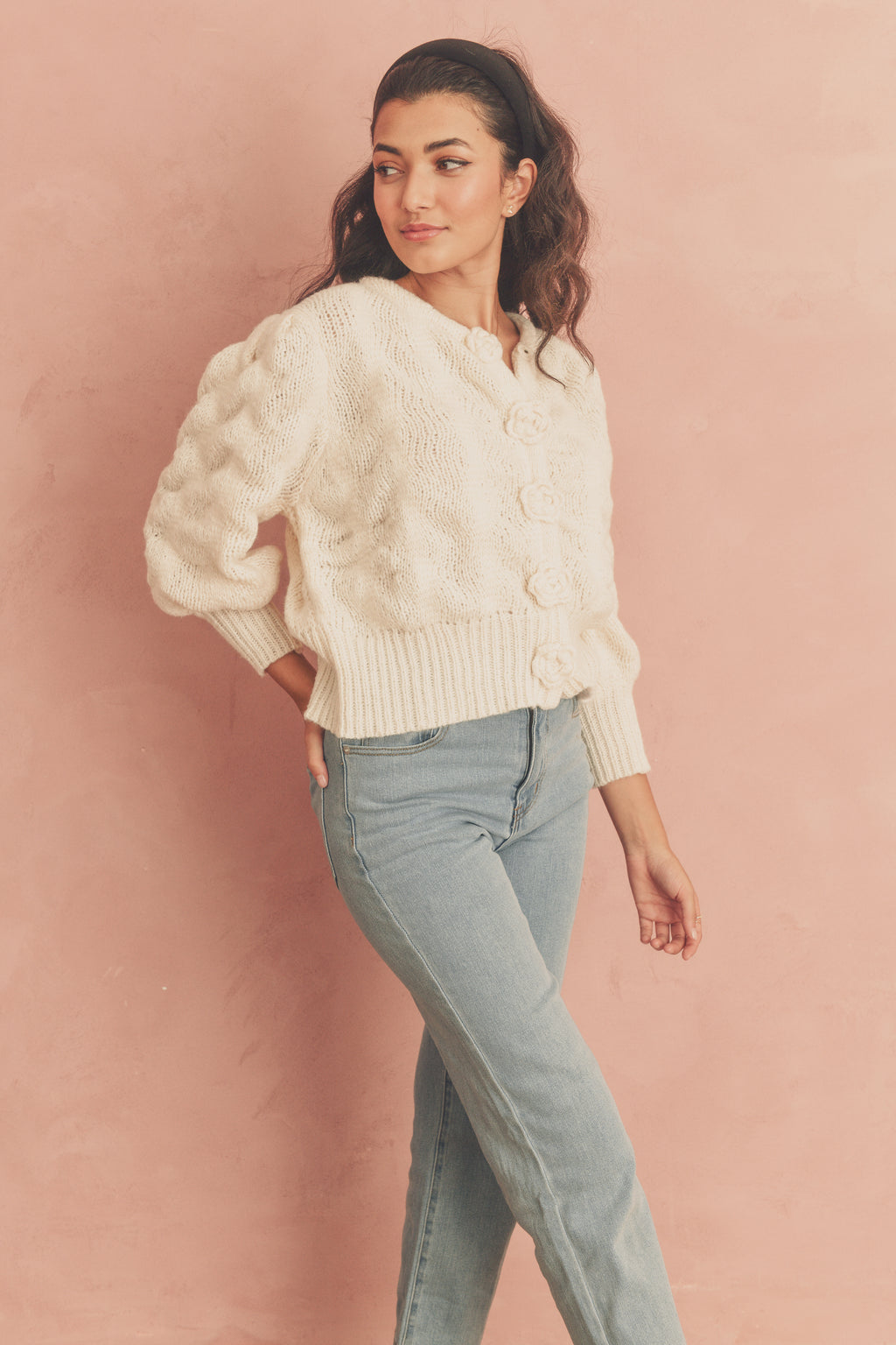 Learning Piano Cardigan