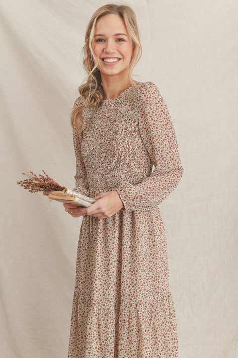 Good Book & Hot Tea Dress
